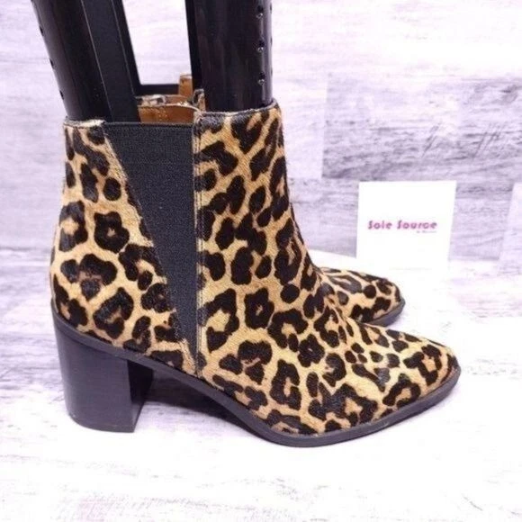 Franco sarto reeve 2024 ankle booties leopard